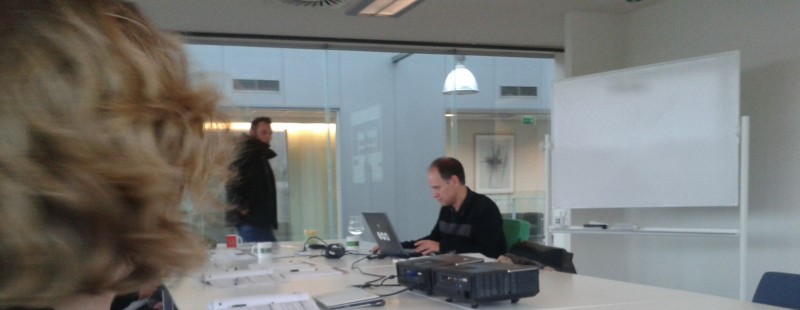 Tijdens cursrus Sharepoint
