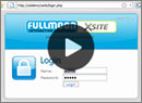 Inlogscherm xsite demo-website