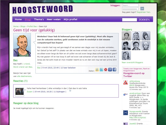 Blog Hoogstewoord