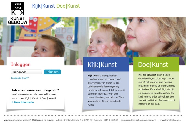 Kunstmenu Home docenten