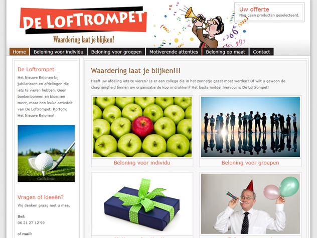 Homepage De Loftrompet