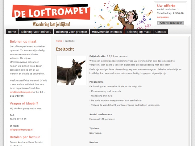 Artikelpagina De Loftrompet