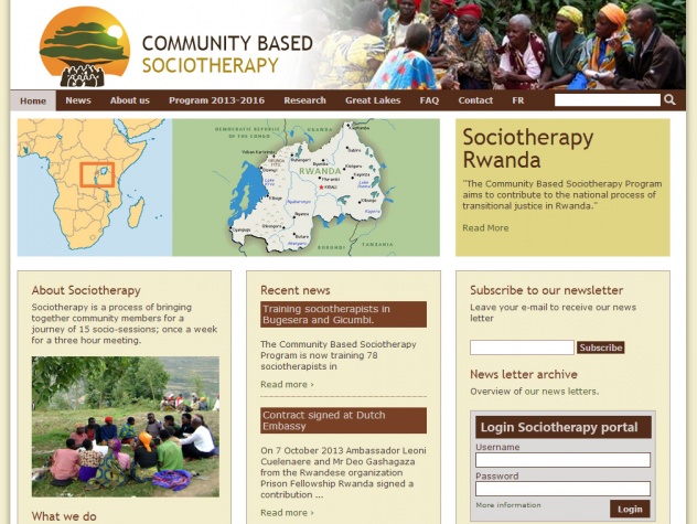 Homepage Sociotherapy Rwanda