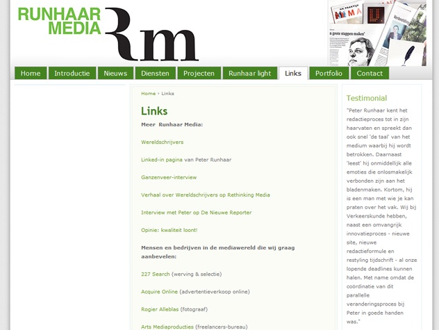 Links Runhaar media