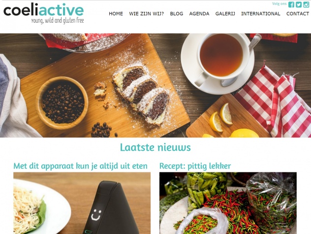 Coeliactive homepage