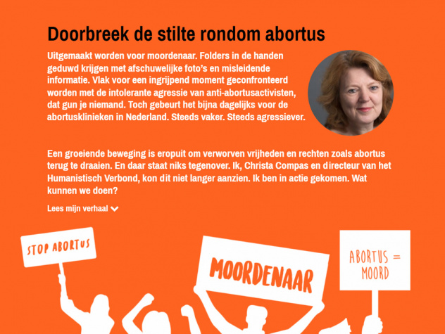 Humanistisch Verbond campagne