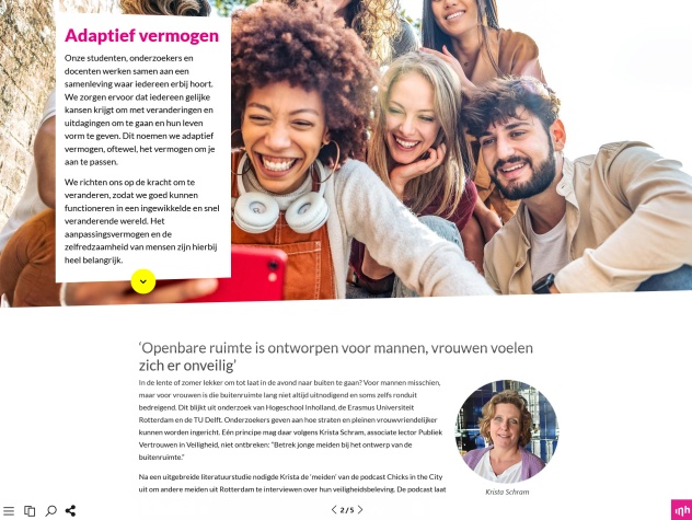 Pagina Inholland Ezine jaaroverzicht 2024