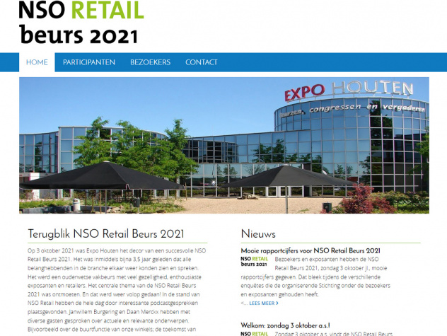 NSO Retailbeurs homepage