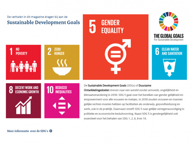 RVO overzicht sustainable development goals