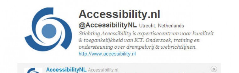 Accessibility feliciteert Bartiméus