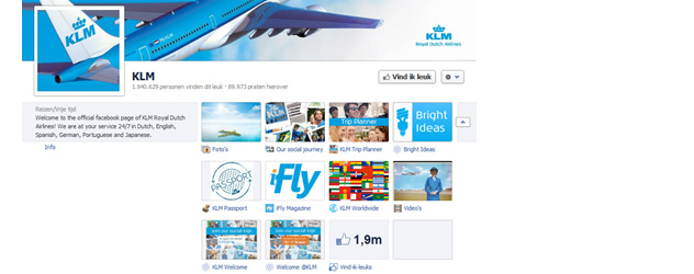 facebook KLM