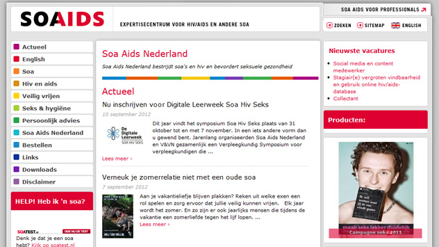 SoaAids.nl over naar Xsite3